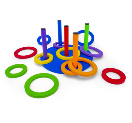Ringwerpspel Foam 12 Ringen