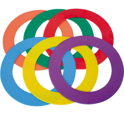 vloerrmarkering-cirkels-set-van-6-stuks